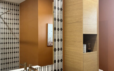 Noir, blanc et terracotta